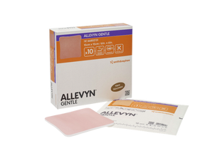 SNU 66802129 BX/10 ALLEVYN GENTLE FOAM DRESSING, SIZE 10 X 10CM