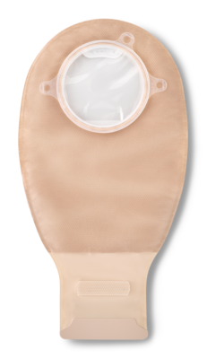Natura® Two-Piece Drainable Pouch, Flange 2-1/4" (57mm), Opaque 12" (30.5cm), InvisiClose® - Box of 10