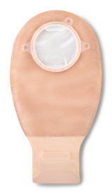 BX/10 NATURA PLUS DRAINABLE POUCH WITH INVISICLOSE TAIL CLOSURE SYSTEM AND WINDOW, NO FILTER, OPAQUE WITH TWO SIDED COMFORT PANEL, 70MM (2 3/4")