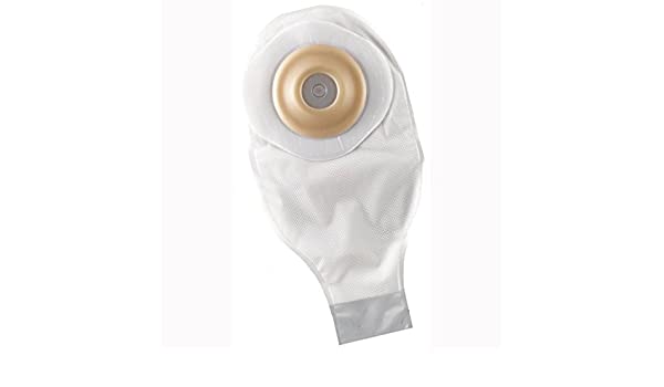 SQU 175781 BX/5 ACTIVELIFE CONVEX ONE-PIECE PRE-CUT DRAINABLE POUCH WITH DURAHESIVE SKIN BARRIER, NO FILTER, TRANSPARENT, 32MM (1 1/4IN), 12IN LENGTH