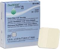 SQU 187955 BX/10 DUODERM EXTRA THIN CGF HYDROCOLLOID DRESSING, STERILE, 10CM X 10CM (4IN X 4IN)