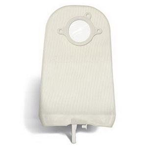 SQU 401535 BX/10 NATURA UROSTOMY POUCH W/ BENDABLE TAP, TRANSPARENT, SIZE 45MM (1 3/4IN), 9IN LENGTH