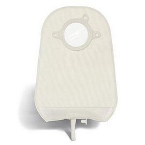 SQU 401541 BX/10 NATURA UROSTOMY POUCH W/ BENDABLE TAP, TRANSPARENT, SIZE 57MM (2 1/4IN), 8IN LENGTH