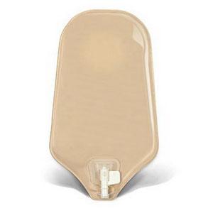 SQU 401553 BX/10 NATURA UROSTOMY POUCH W/ ACCUSEAL TAP, OPAQUE, SIZE 45MM (1 3/4IN), 10IN LENGTH