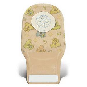 SQU 411633 BX/10 LITTLE ONES, ONE-PIECE 4" DRAINABLE POUCH CHILD UNDER 10 LBS-23MM 7/8"