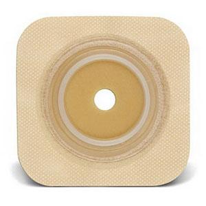 SQU 413153 BX/10 NATURA DURAHESIVE BARRIER,FLANGE 1-1/4" (4X4") NO TAPE BORDER