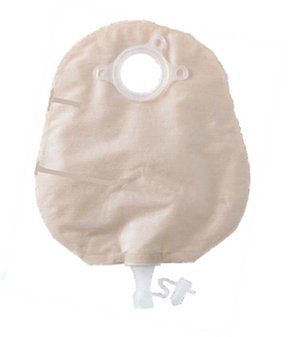 SQU 413438 BX/10 NATURA UROSTOMY POUCH, TRANSPARENT, 57MM (2 1/4IN), STANDARD