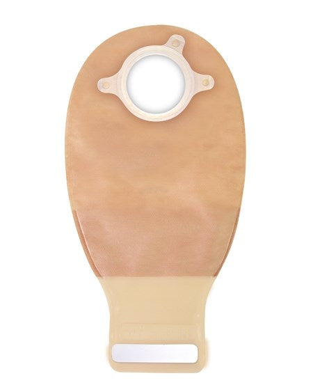 SQU 416415 BX10 NATURA  DRAINABLE POUCH WITH VISICLOSE , OPAQUE STANDARD 38MM.(1-1/2IN) WITH FILTER