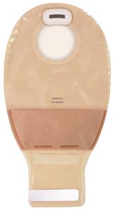 SQU 416422 BX/10 NATURA DRAINABLE POUCH WITH INVISICLOSE, TRANSPARENT STANDARD 70MM (2-3/4IN)WITH FILTER