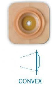 SQU 421643 BX/10 NATURA CUT-TO-FIT DURAHESIVE CONVEX SKIN BARRIER,ACCORDION FLANGE,HYDROCOLLOID ADHESIVE COLLAR,LARGE,70MM(2 3/4")