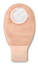 SQU 421738 BX/10 NATURA PLUS DRAINABLE POUCH WITH INVISICLOSE TAIL CLOSURE SYSTEM AND WINDOW, NO FILTER, OPAQUE WITH TWO SIDED COMFORT PANEL, 45MM (1 3/4") 
