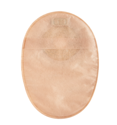 SQU 421816 BX/30 ESTEEM+ 1-PIECE 6" CLOSED-END POUCH W/ MODIFIED STOMAHESIVE CUT-TO-FIT SKIN BARRIER WINDOW & FILTER OPAQUE W/ 2-SIDED COMFORT PANEL & NO TAPE COLLAR 20mm (3/4") TO 70mm (2 3/4") STOMA