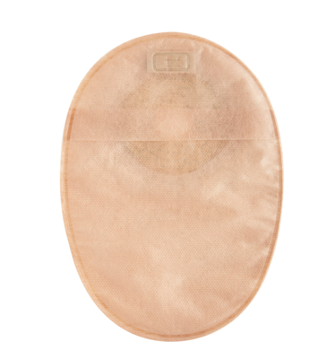 SQU 421823 BX/30 ESTEEM+ 1-PIECE 8" CLOSED-END POUCH W/ MODIFIED STOMAHESIVE CUT-TO-FIT SKIN BARRIER WINDOW & FILTER OPAQUE W/ 2-SIDED COMFORT PANEL & NO TAPE COLLAR 50mm (2") STOMA