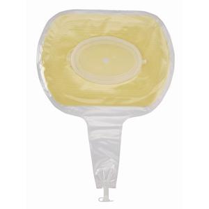 SQU 839268 BX/5 EAKIN FISTULA & WOUND POUCH W/REMOTE DRAIN, WINDOW, XL,VERTICAL WOUND 245 X 160 MM