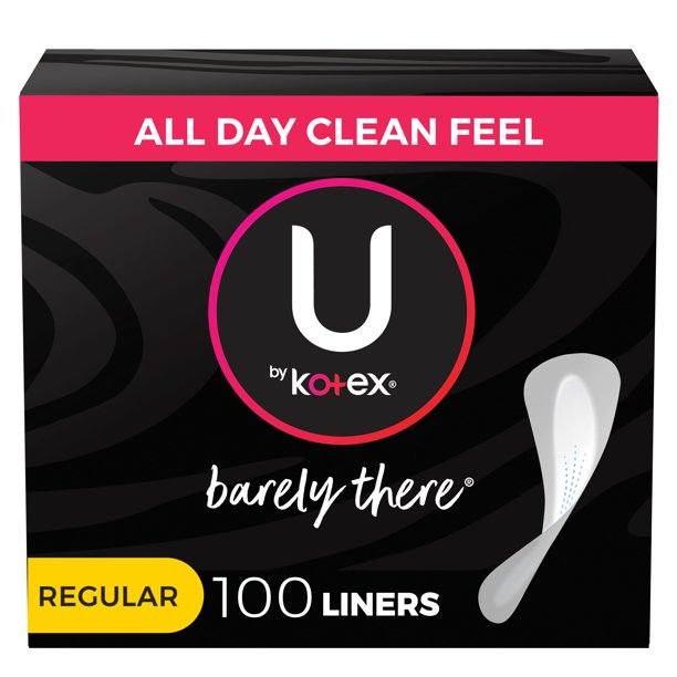 UBK 48379 PKG/100 U by KOTEX Barely There Liners