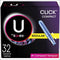UBK 51583 PKG/32 U by KOTEX Click Tampons Regular