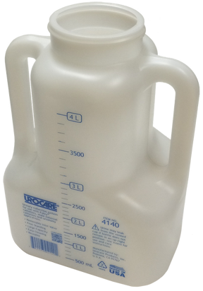 URO 4140 EA/1 URINARY DRAINAGE BOTTLE, SIZE  X-LARGE.