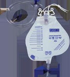 URO 4200 EA/1 DISPOSIBLE NIGHT DRAIN BAG W/ 50IN TUBING, SIZE LARGE 2000ML
