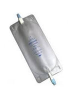 URO 76180 EA/1 URO-SAFE DISPOSABLE VINYL LEG BAG, TWIST DRAIN, LATEX STRAPS, 18OZ