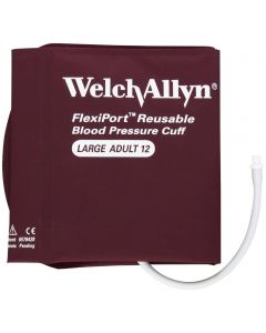 WA REUSE-12-1SC EA/1 REUSABLE BLOOD PRESSURE CUFF, FLEXIPORT, 1 TUBE SCREW, ADULT LARGE.