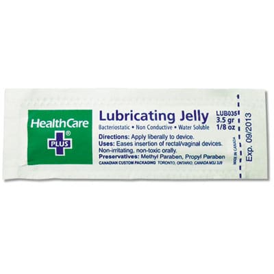 BX/145 Healthcare Plus Lubricating Jelly 3.5G Packets